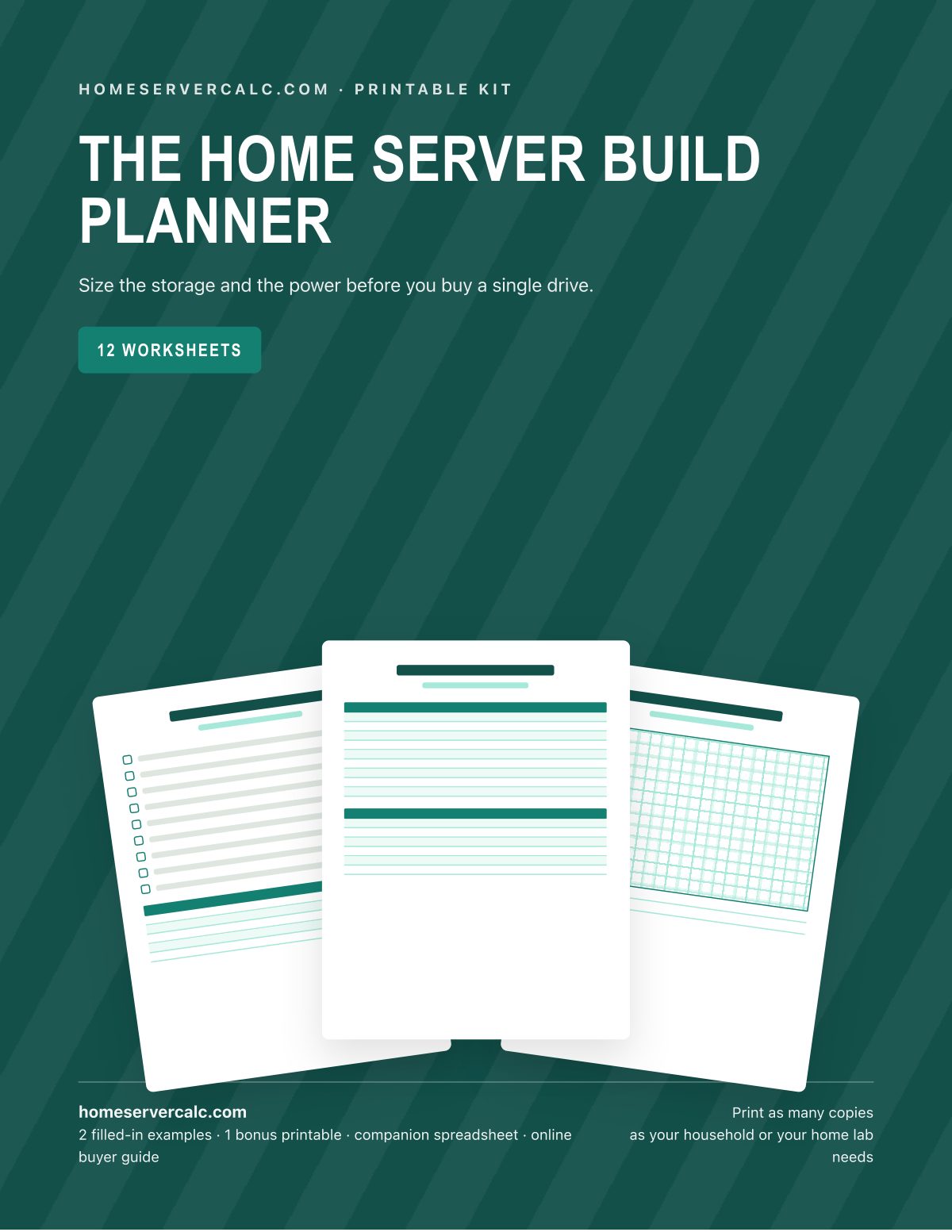 The Home Server Build Planner cover